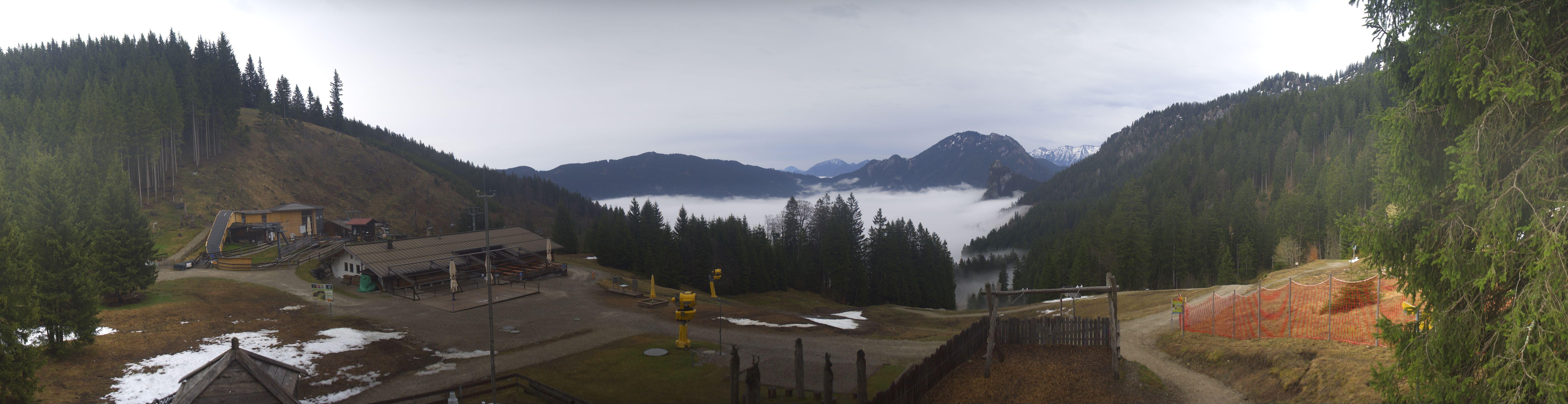 Archived image Webcam Oberammergau - Mountain hut Kolbensattel