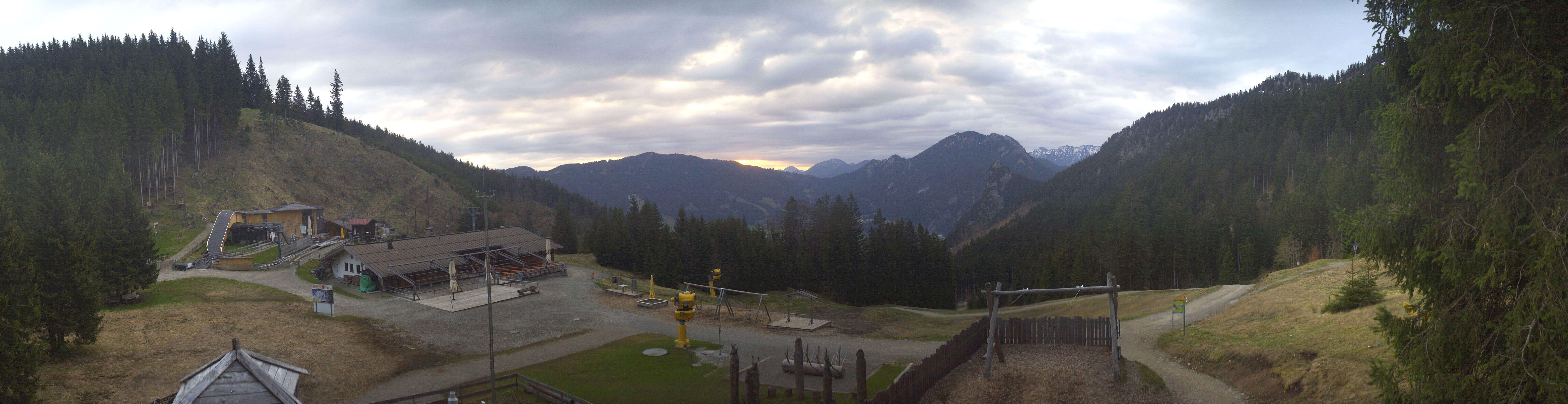 Archiv Foto Webcam Oberammergau - Kolbensattelhütte