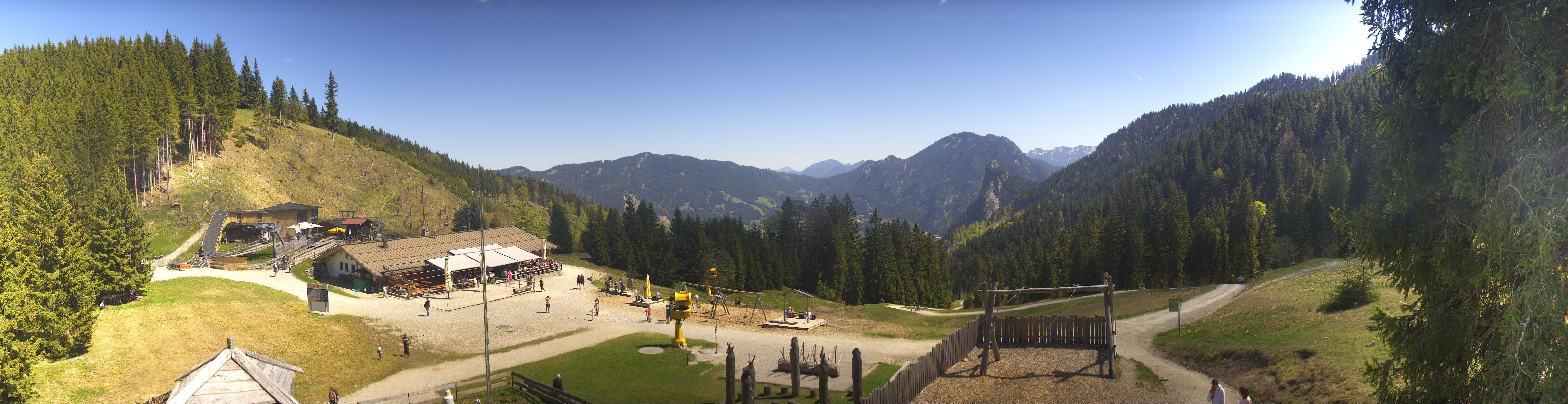 Archived image Webcam Oberammergau - Mountain hut Kolbensattel
