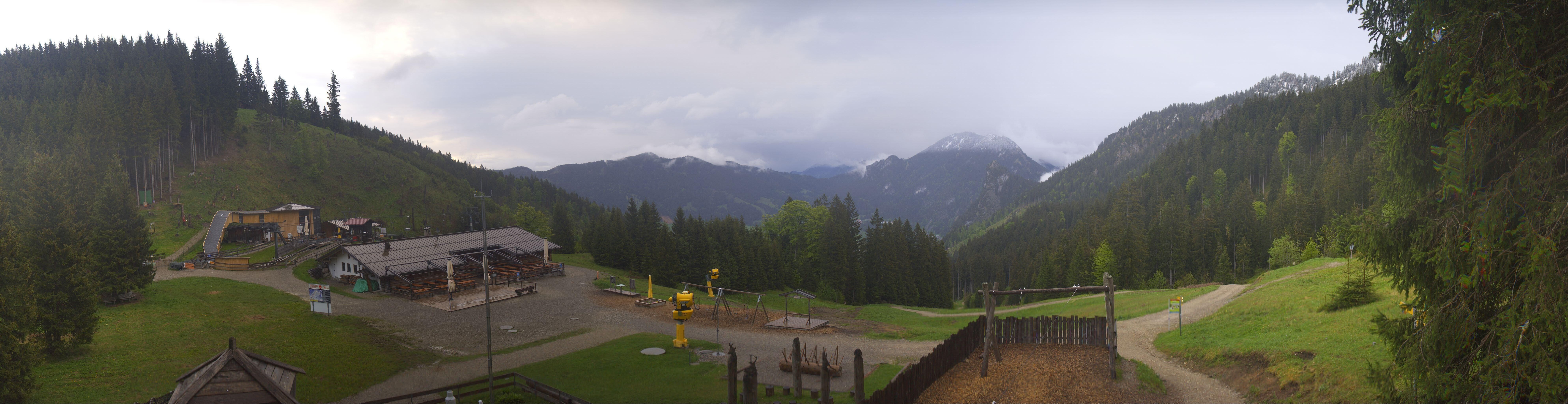 Archived image Webcam Oberammergau - Mountain hut Kolbensattel
