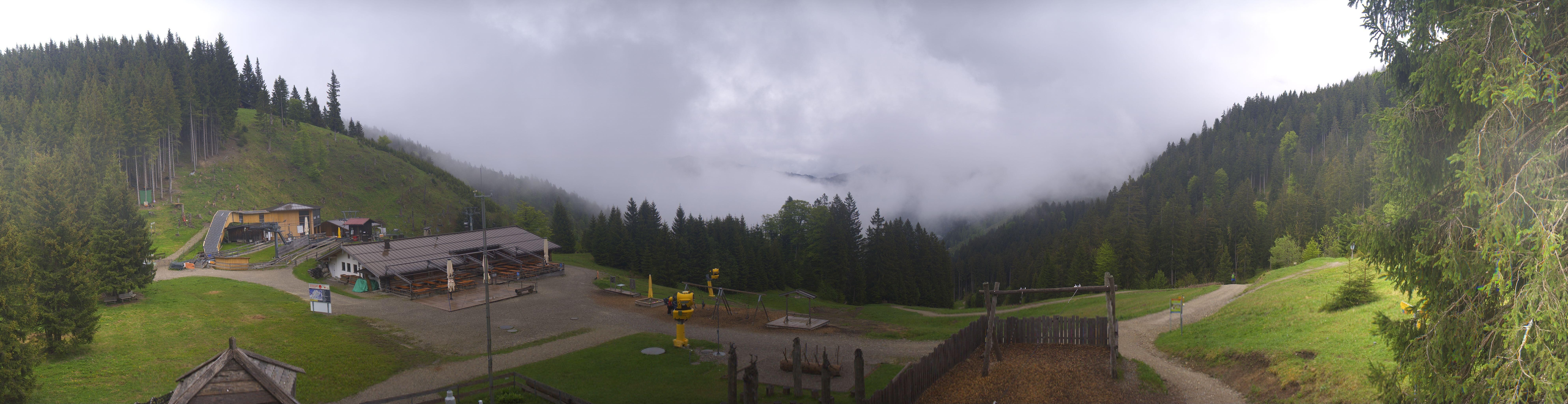 Archived image Webcam Oberammergau - Mountain hut Kolbensattel