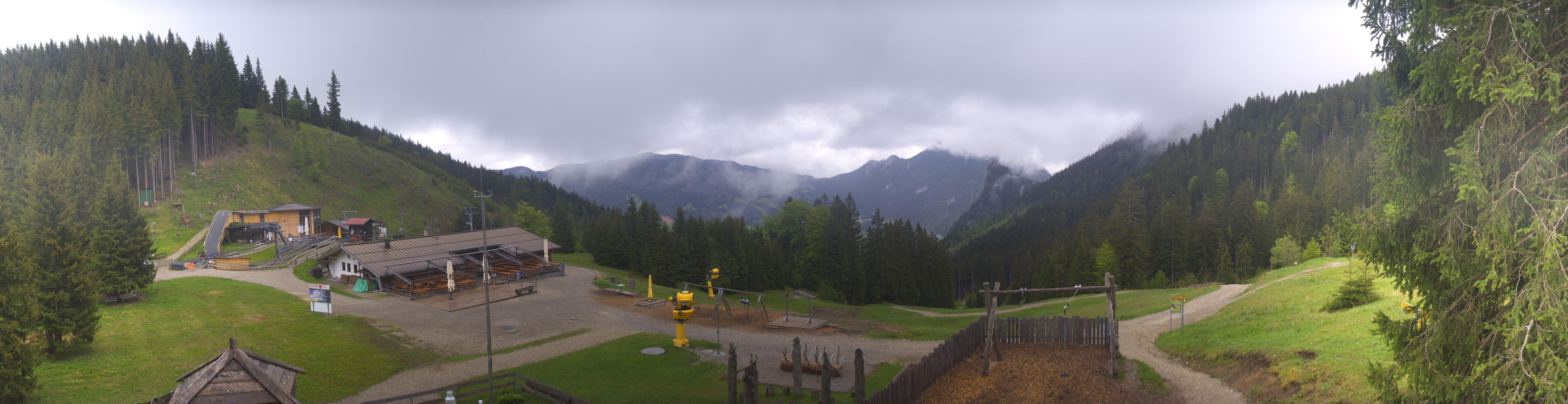 Archived image Webcam Oberammergau - Mountain hut Kolbensattel