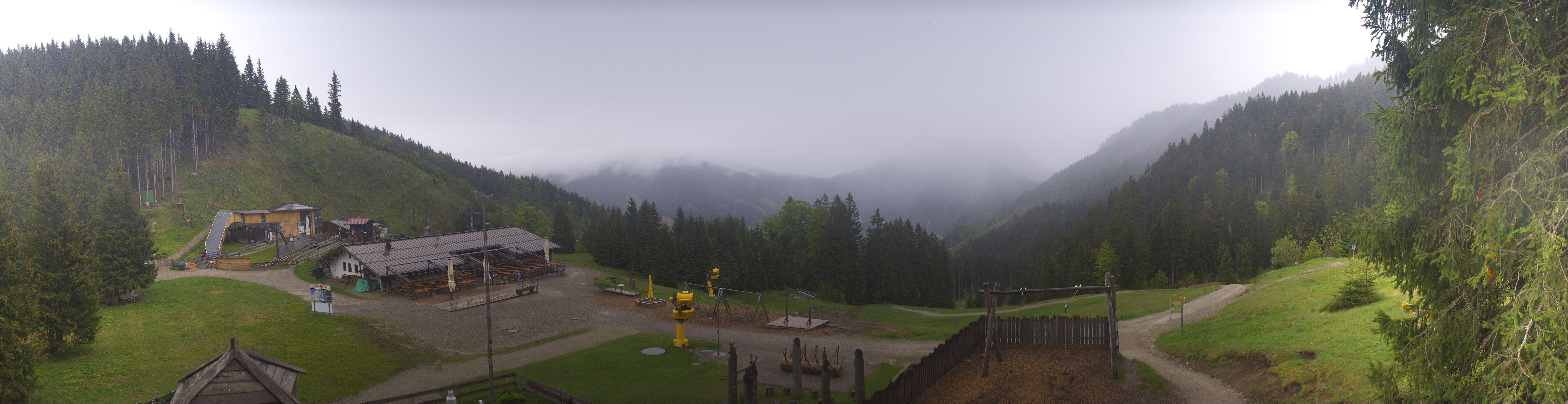 Archived image Webcam Oberammergau - Mountain hut Kolbensattel