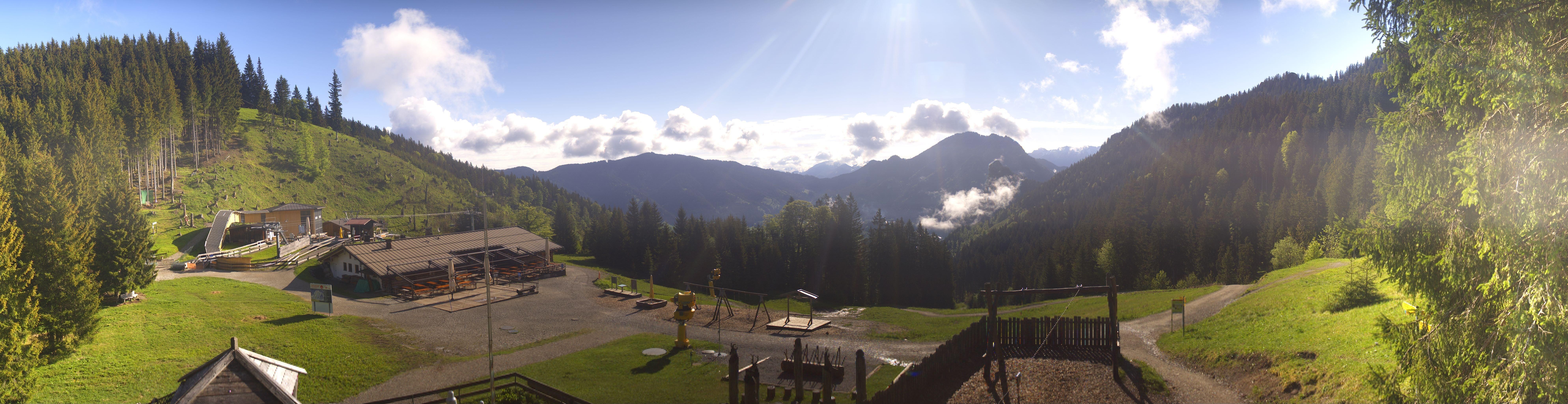 Archiv Foto Webcam Oberammergau - Kolbensattelhütte