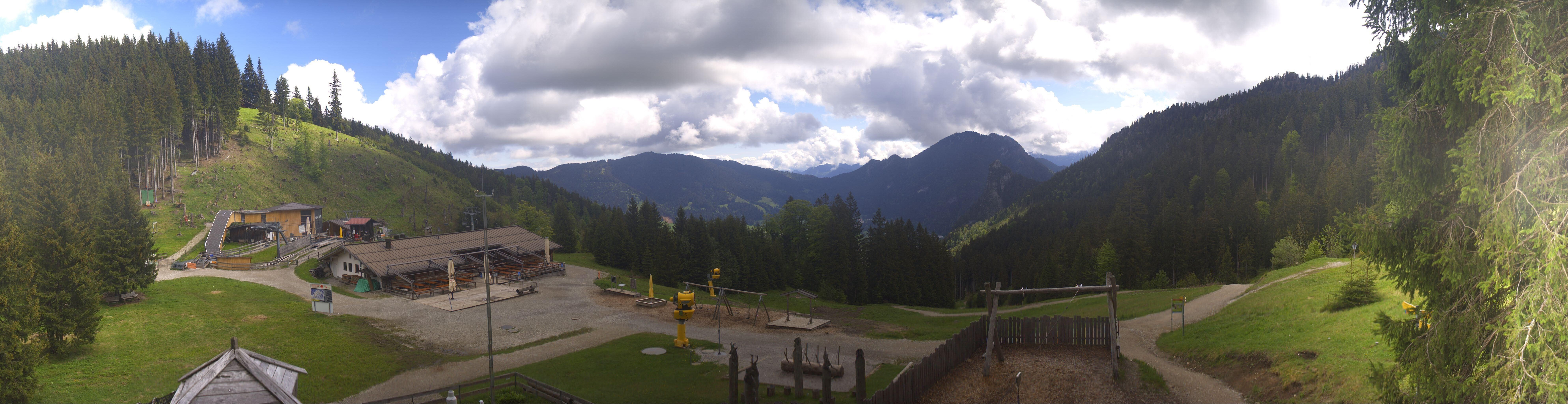Archiv Foto Webcam Oberammergau - Kolbensattelhütte