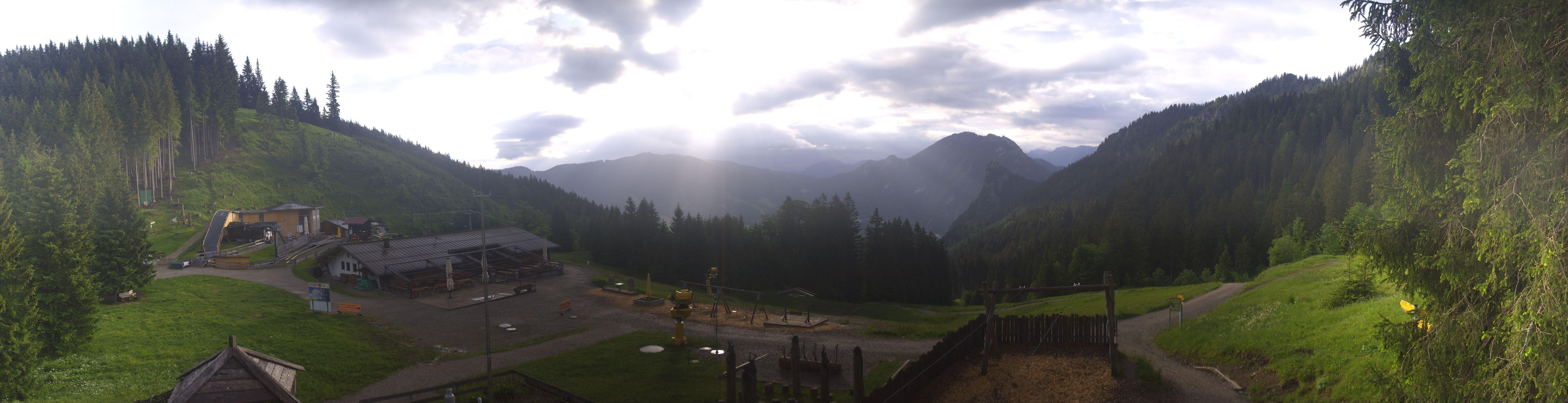 Archiv Foto Webcam Oberammergau - Kolbensattelhütte