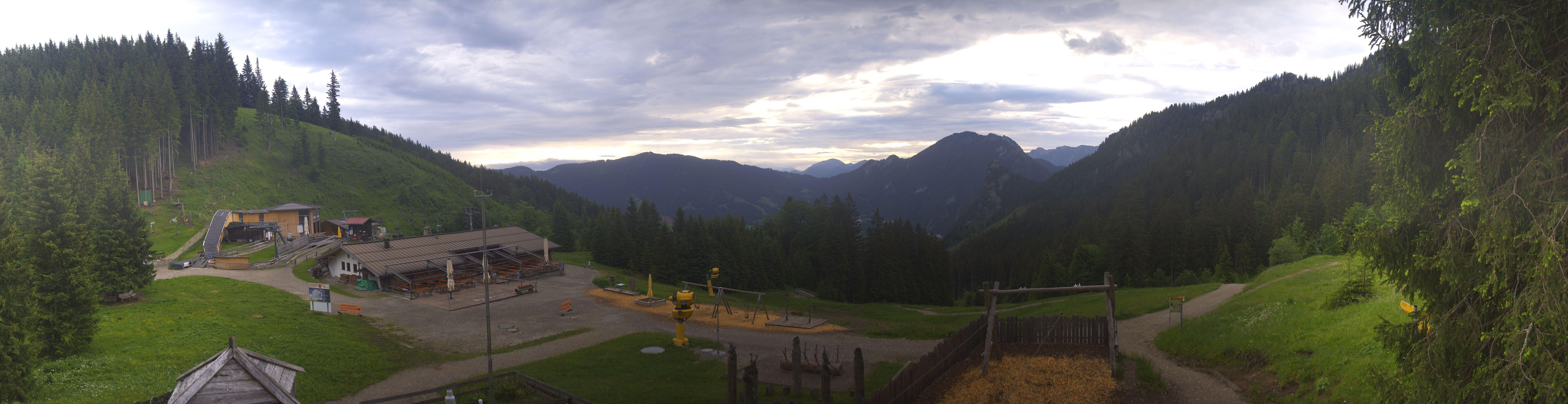 Archived image Webcam Oberammergau - Mountain hut Kolbensattel