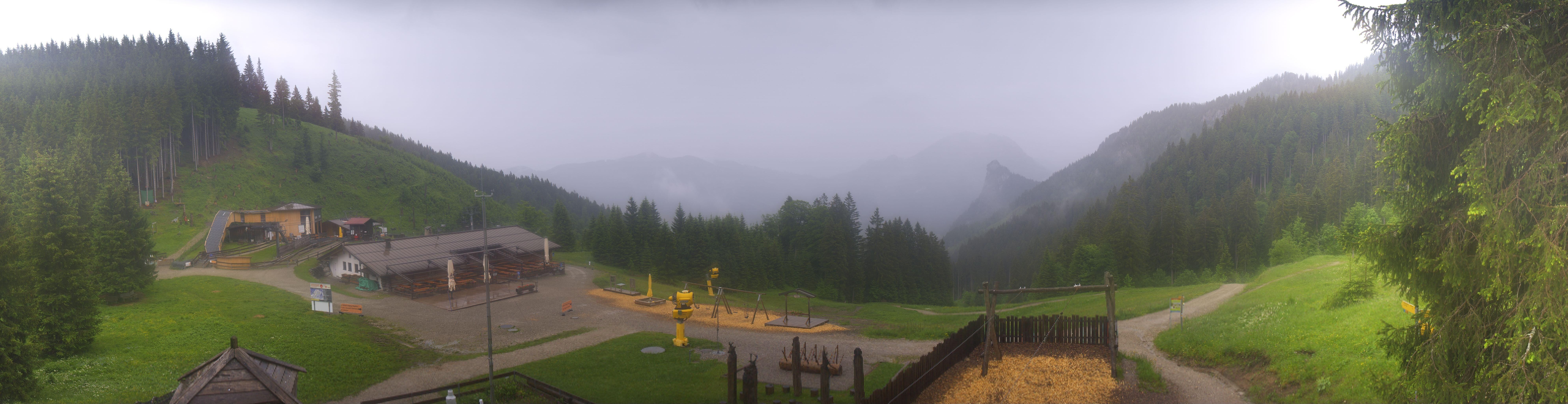 Archived image Webcam Oberammergau - Mountain hut Kolbensattel