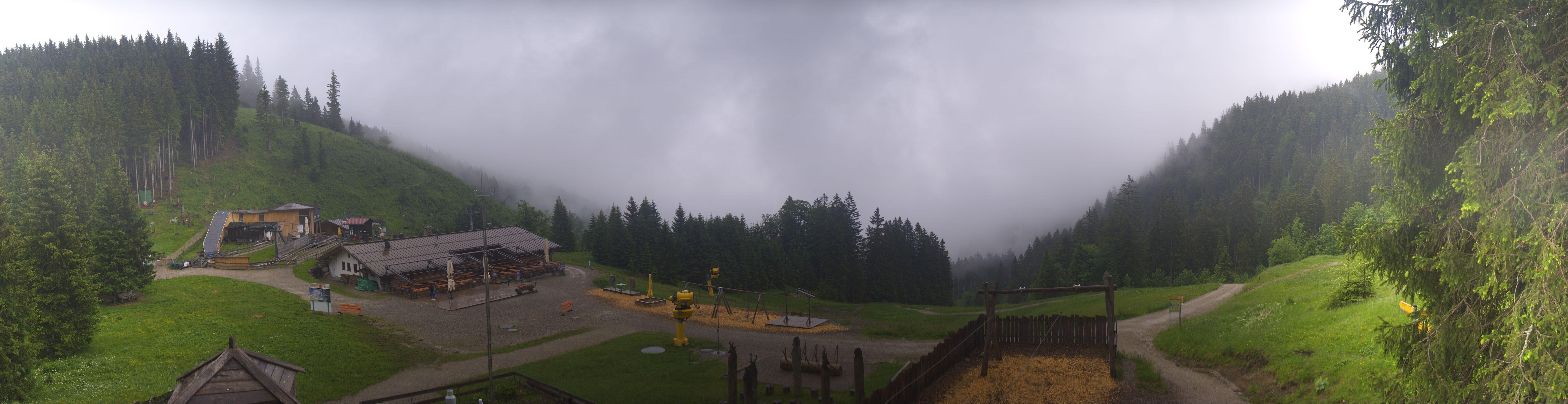 Archived image Webcam Oberammergau - Mountain hut Kolbensattel