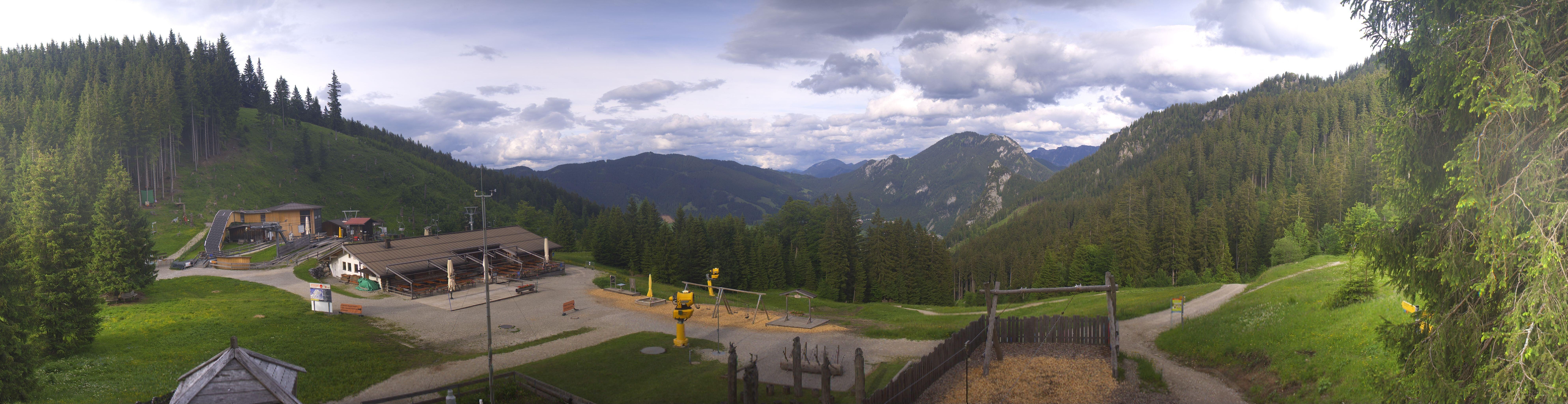 Archived image Webcam Oberammergau - Mountain hut Kolbensattel