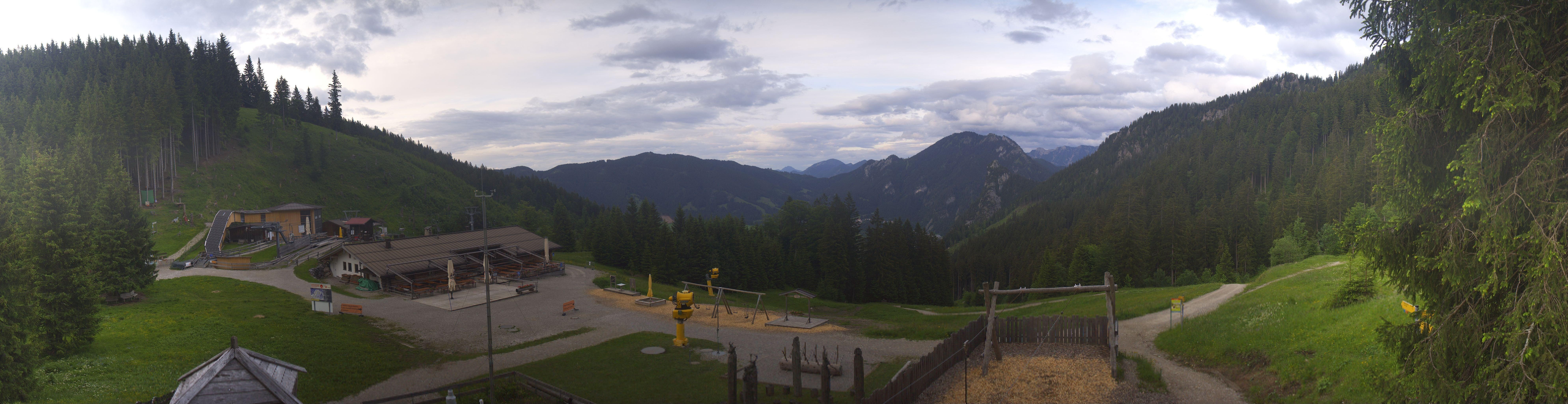 Archived image Webcam Oberammergau - Mountain hut Kolbensattel