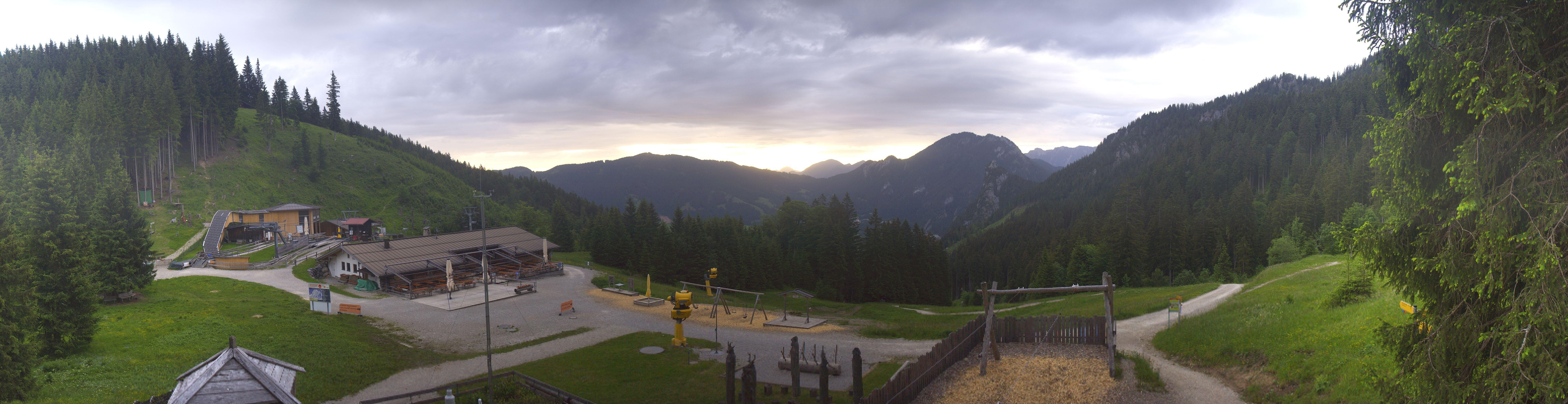 Archived image Webcam Oberammergau - Mountain hut Kolbensattel