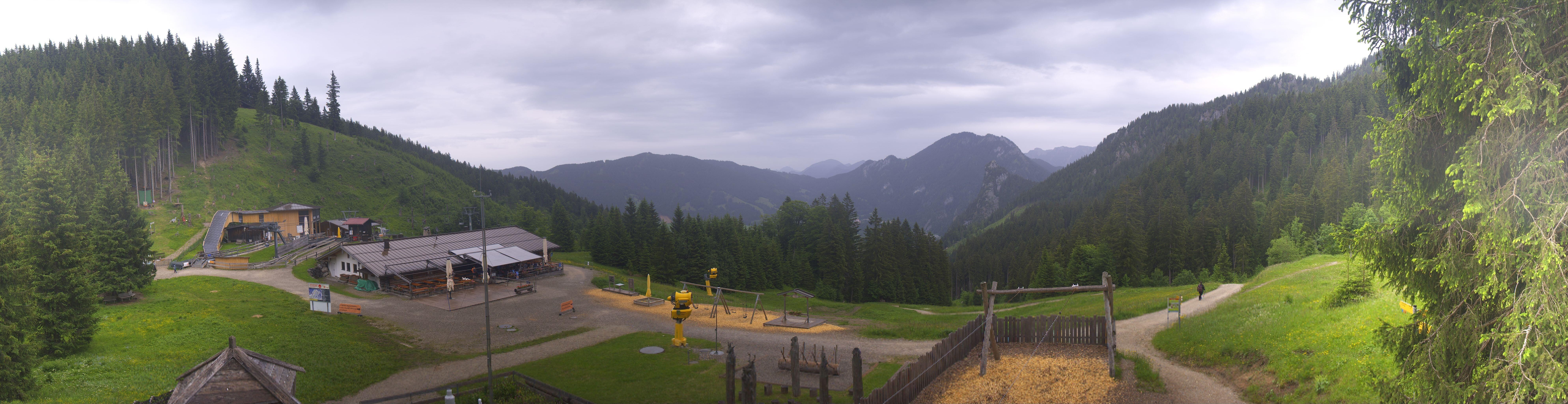 Archived image Webcam Oberammergau - Mountain hut Kolbensattel