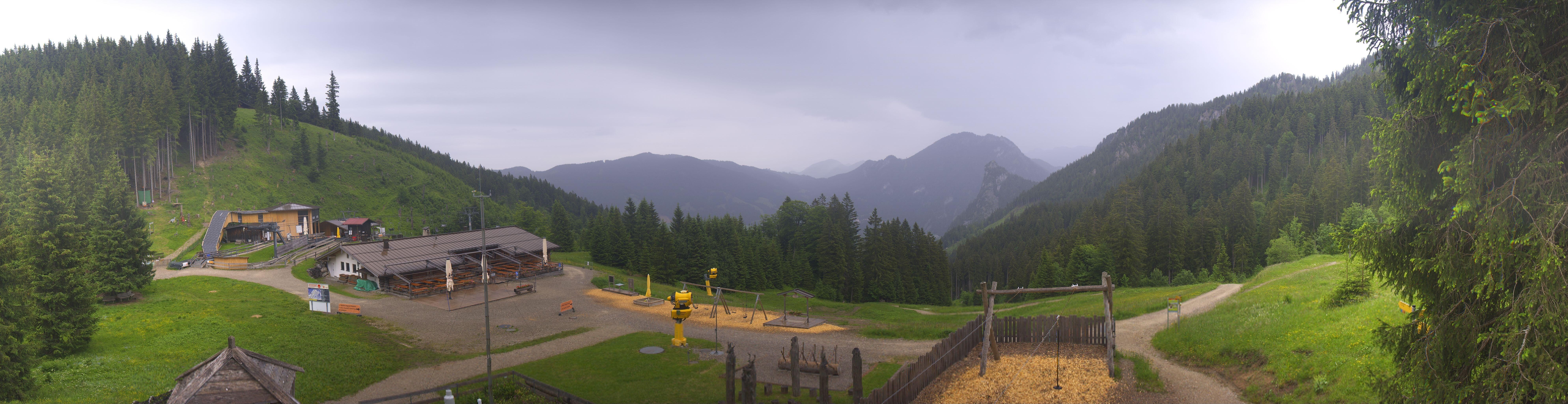 Archived image Webcam Oberammergau - Mountain hut Kolbensattel