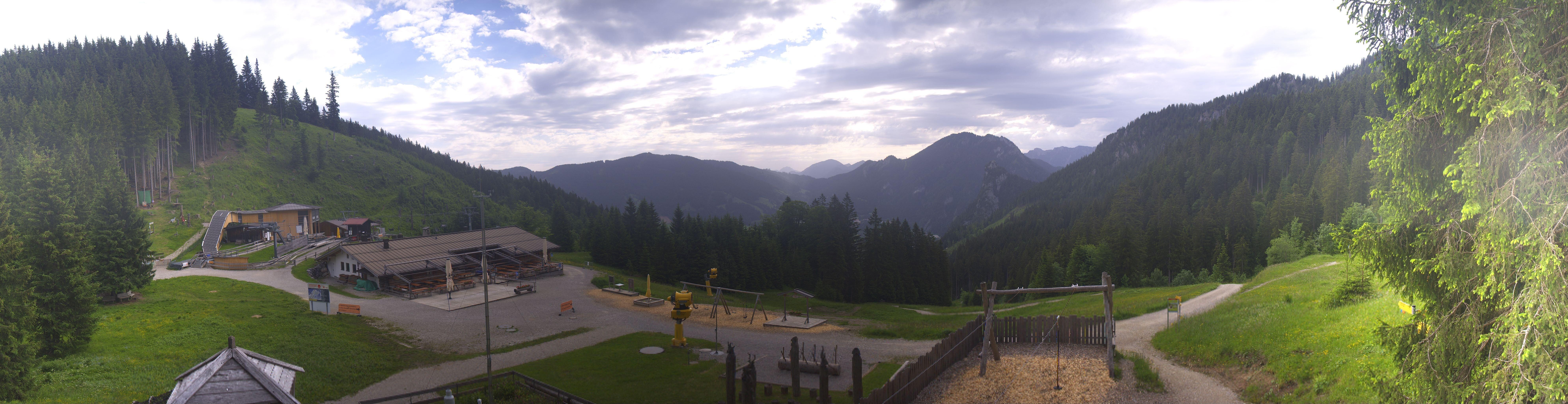 Archived image Webcam Oberammergau - Mountain hut Kolbensattel