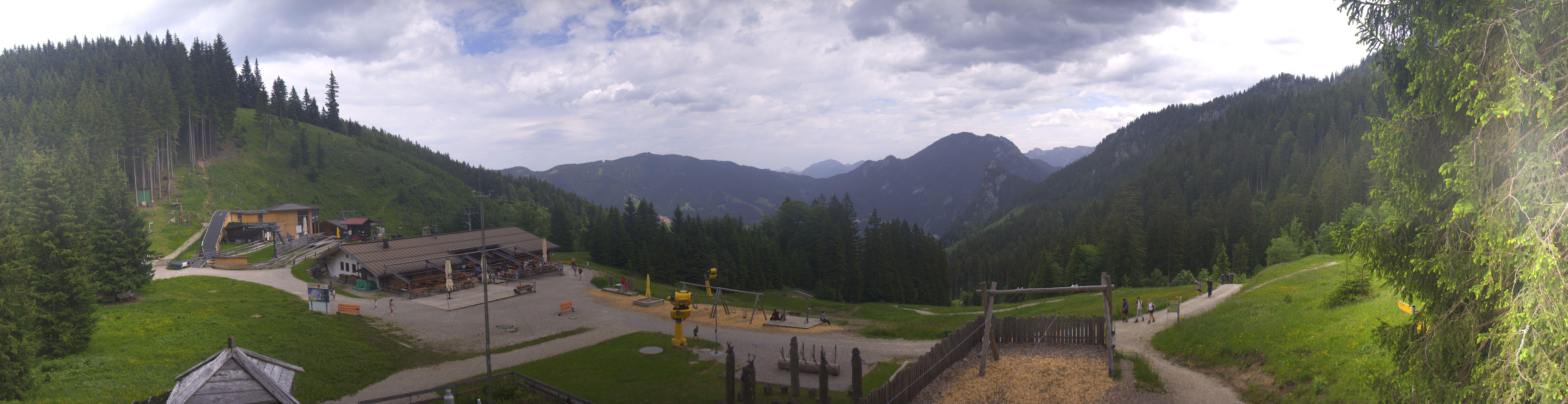 Archived image Webcam Oberammergau - Mountain hut Kolbensattel