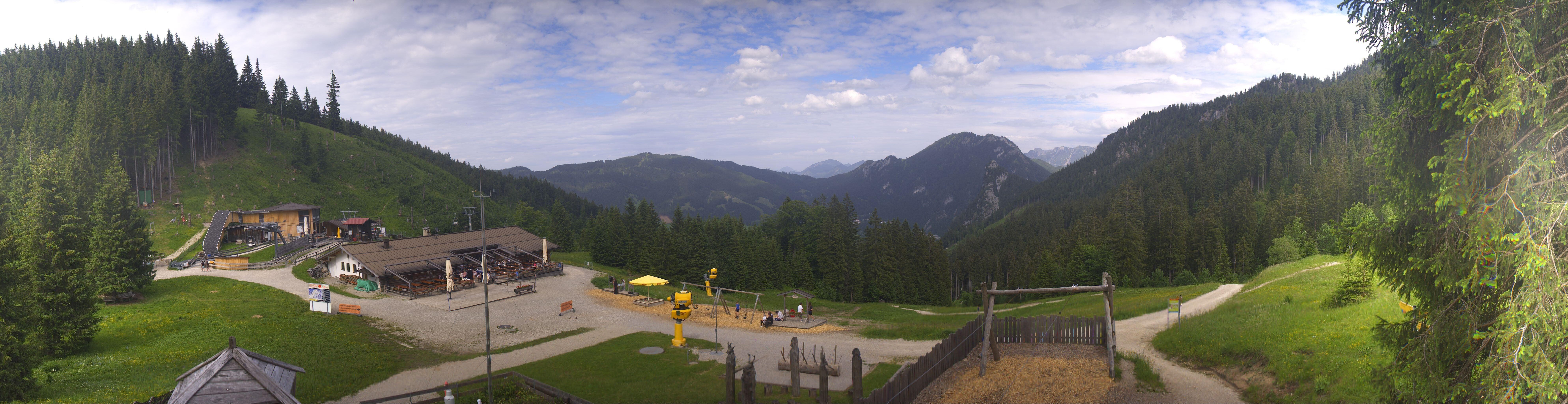 Archived image Webcam Oberammergau - Mountain hut Kolbensattel