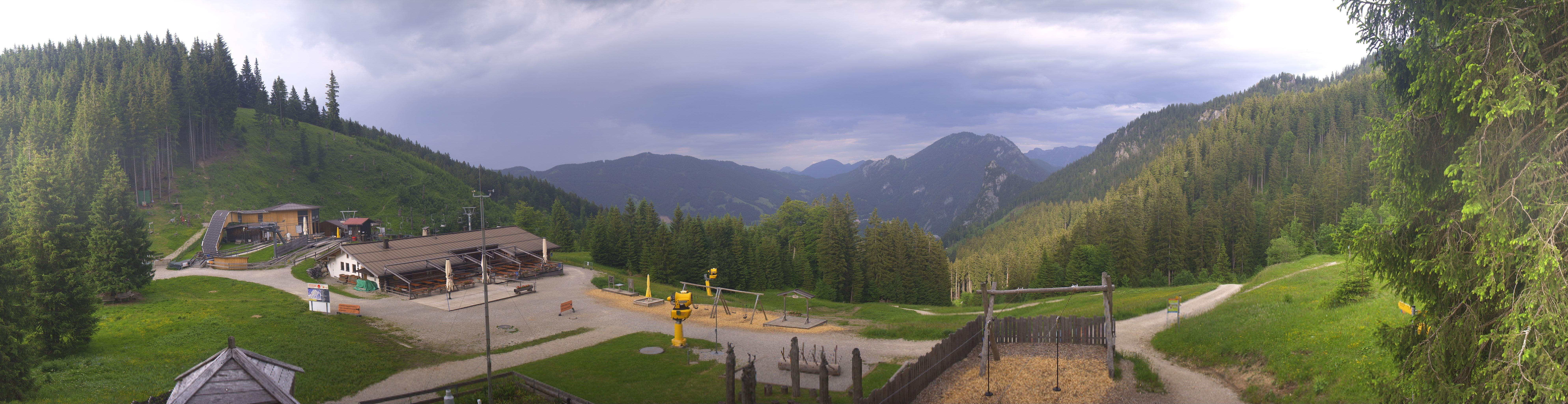 Archived image Webcam Oberammergau - Mountain hut Kolbensattel