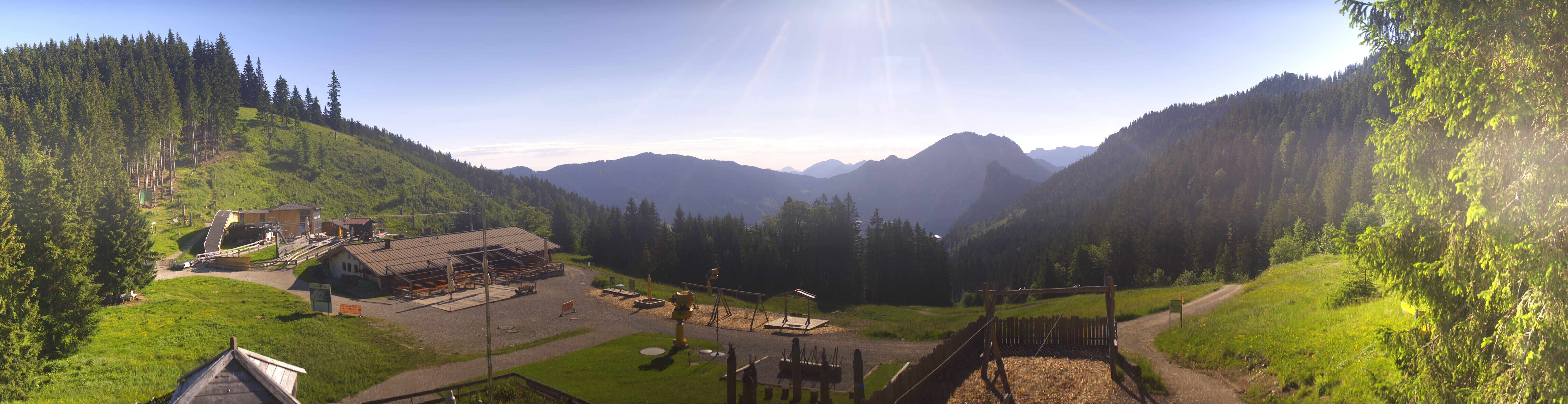 Archived image Webcam Oberammergau - Mountain hut Kolbensattel