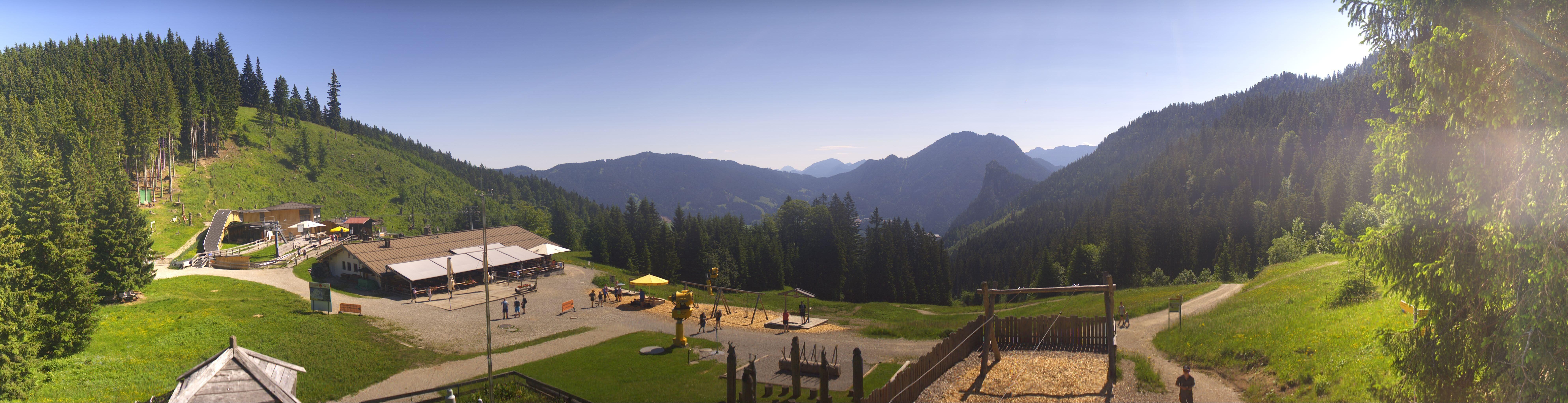 Archived image Webcam Oberammergau - Mountain hut Kolbensattel