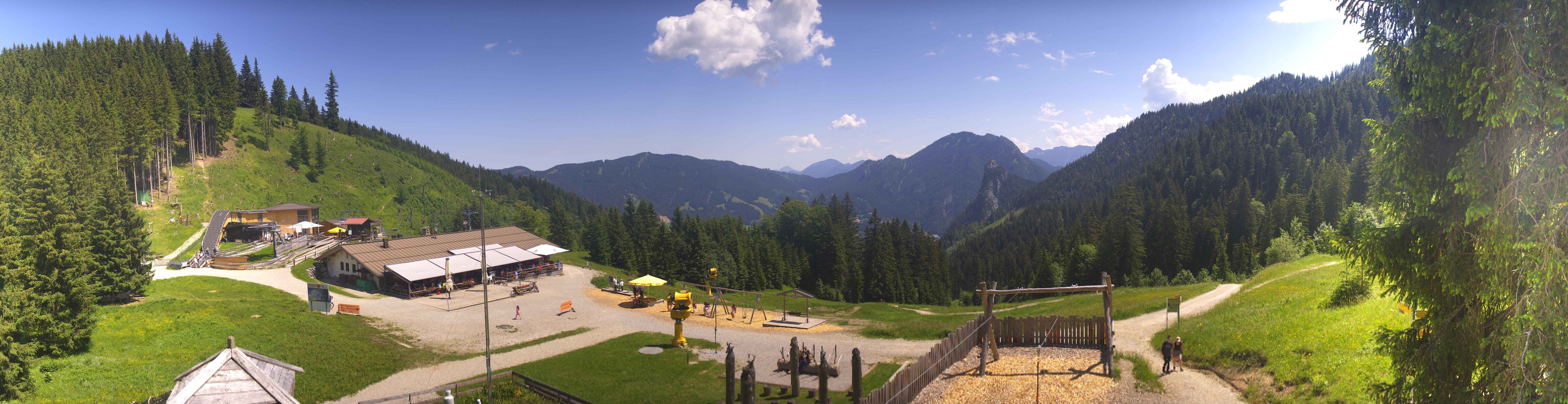 Archived image Webcam Oberammergau - Mountain hut Kolbensattel