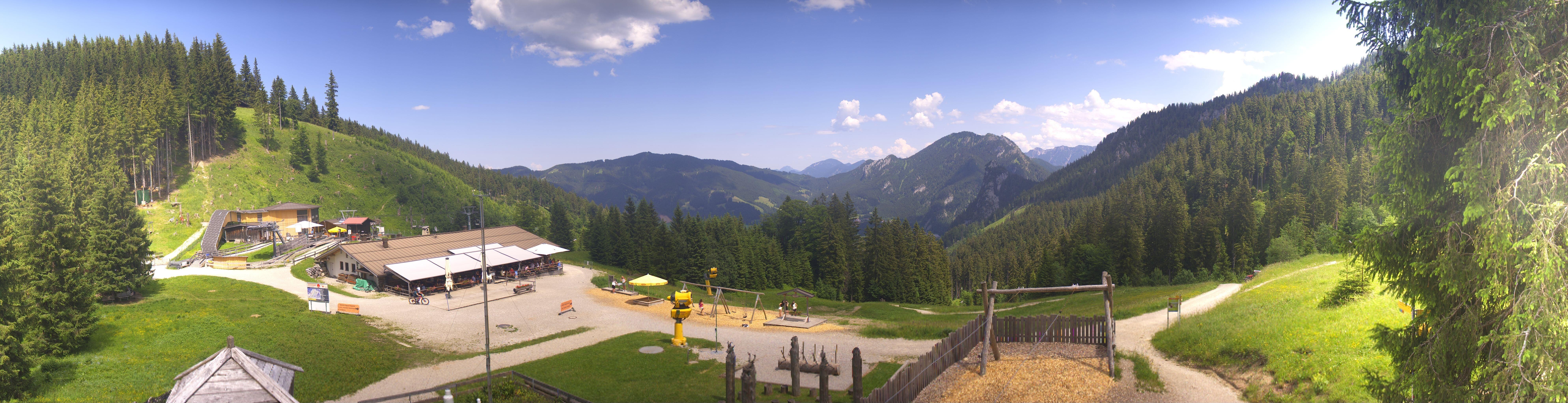 Archived image Webcam Oberammergau - Mountain hut Kolbensattel