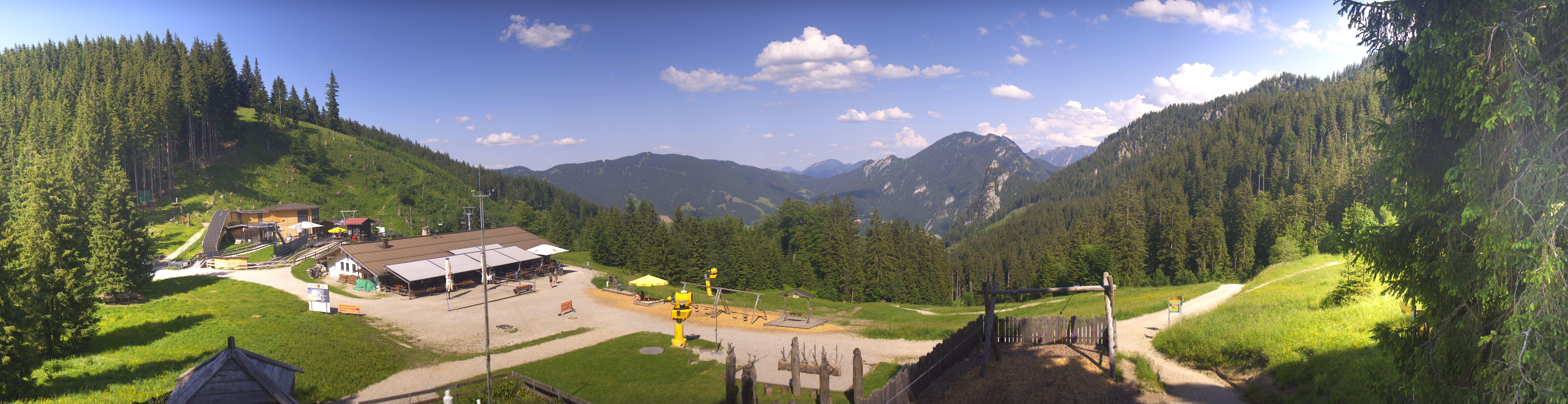 Archived image Webcam Oberammergau - Mountain hut Kolbensattel