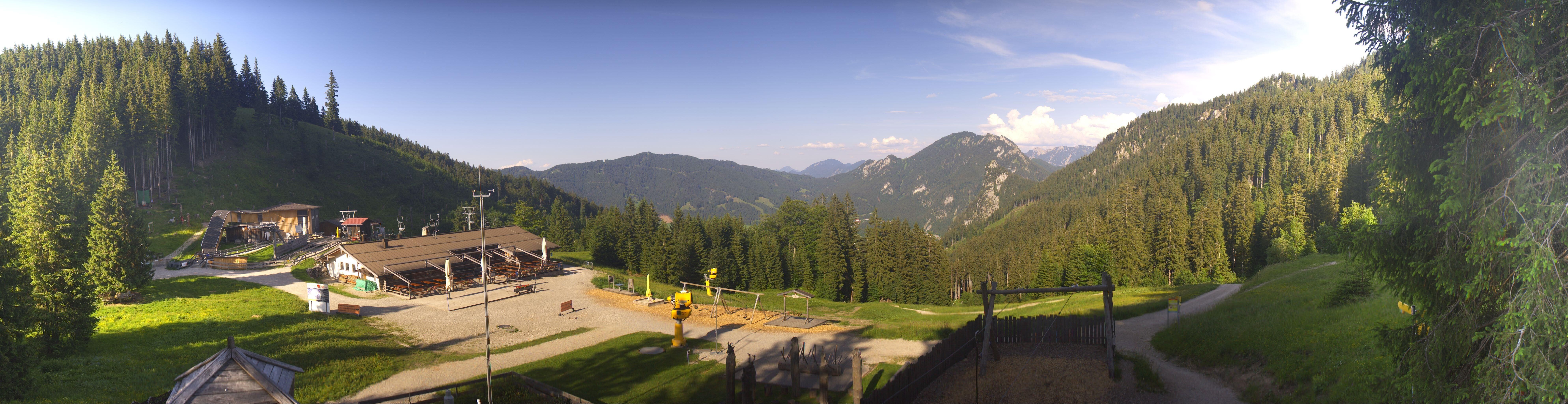 Archived image Webcam Oberammergau - Mountain hut Kolbensattel