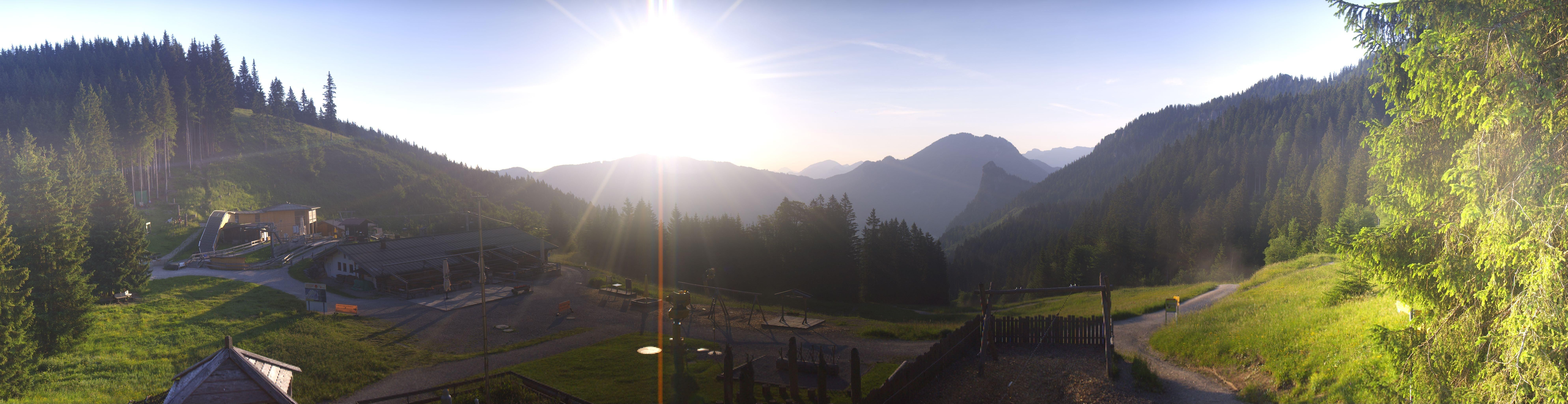 Archiv Foto Webcam Oberammergau - Kolbensattelhütte
