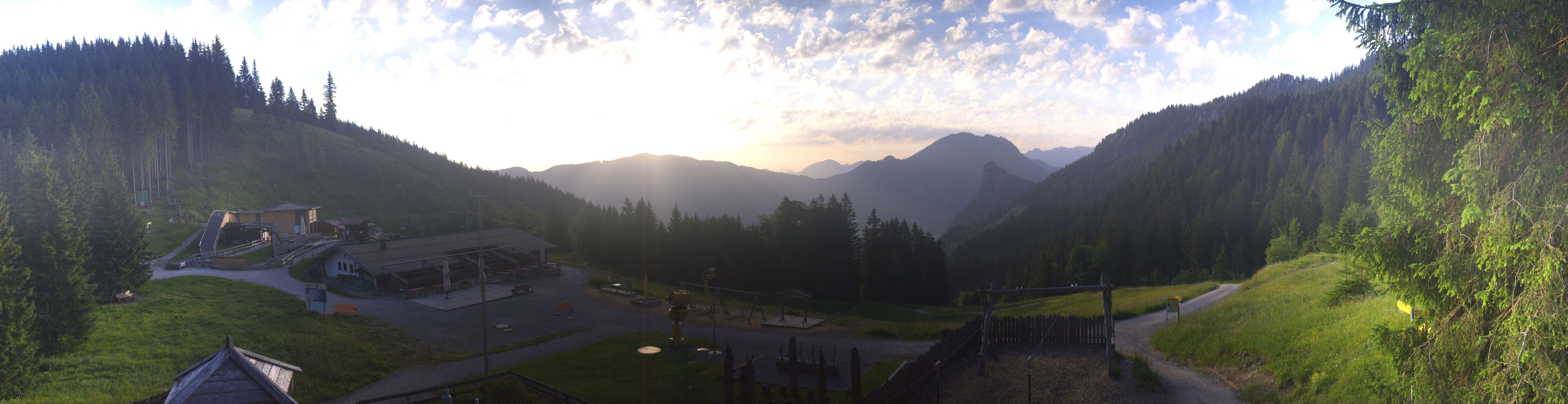 Archiv Foto Webcam Oberammergau - Kolbensattelhütte