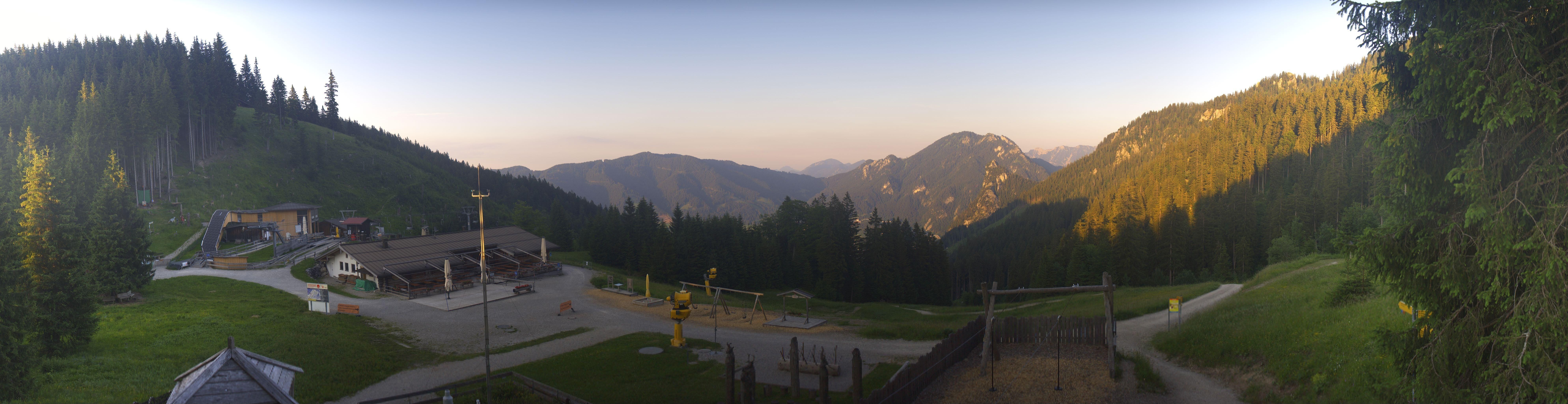 Archiv Foto Webcam Oberammergau - Kolbensattelhütte
