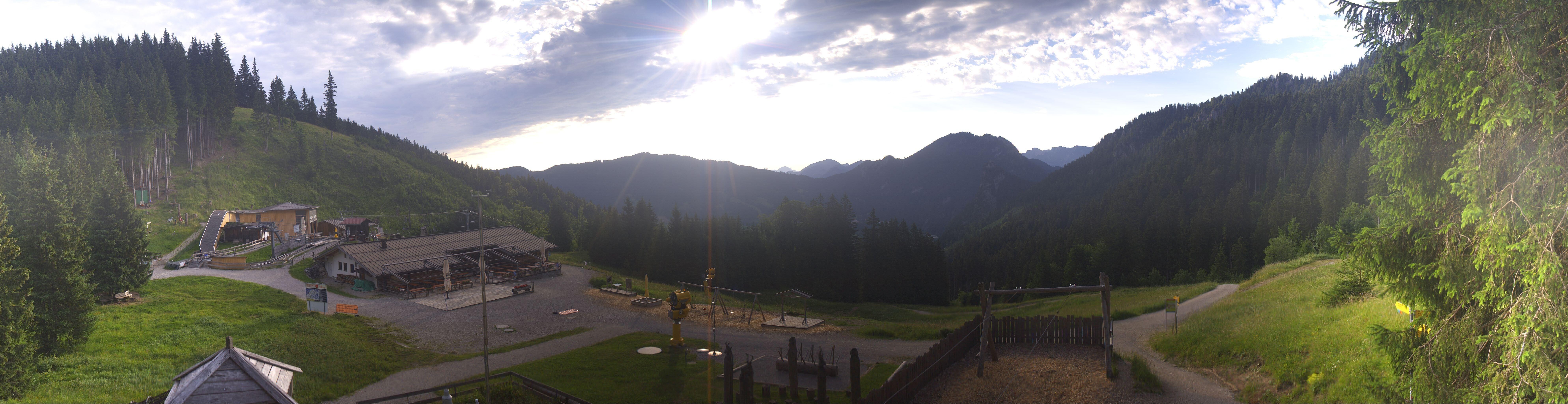 Archiv Foto Webcam Oberammergau - Kolbensattelhütte