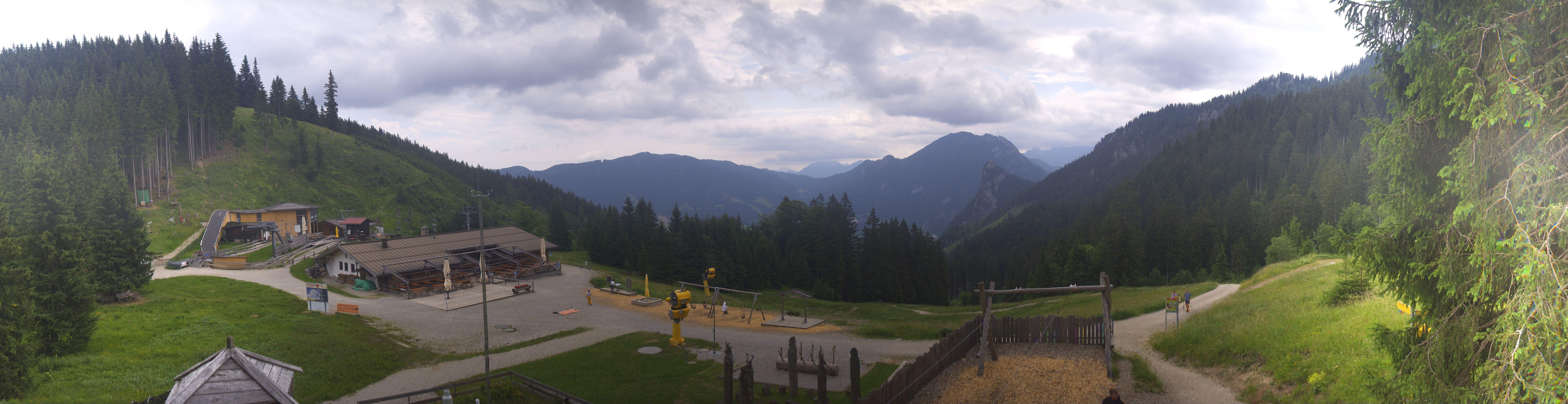 Archiv Foto Webcam Oberammergau - Kolbensattelhütte