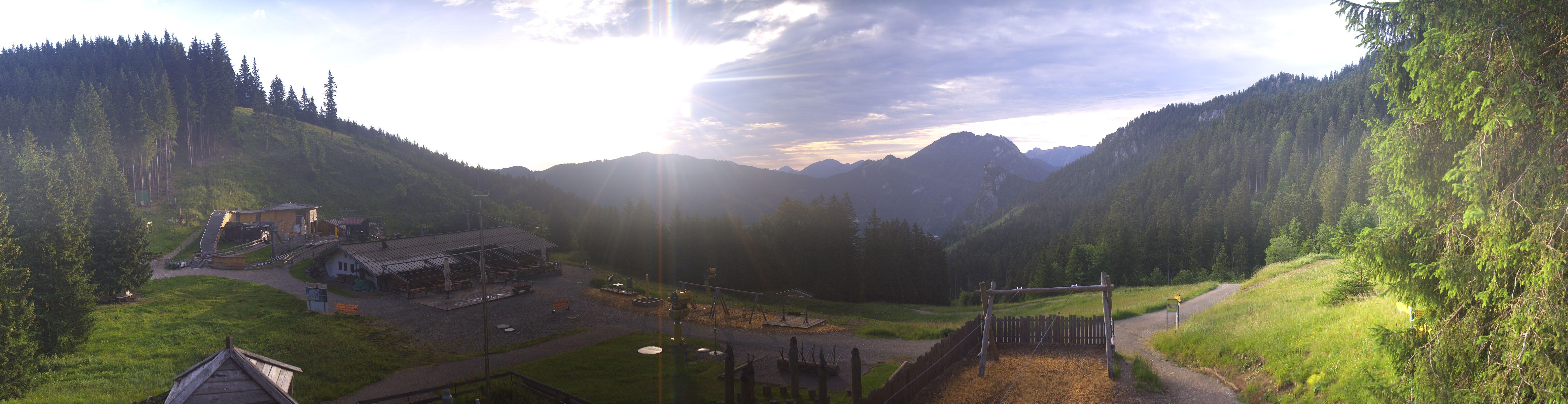 Archiv Foto Webcam Oberammergau - Kolbensattelhütte