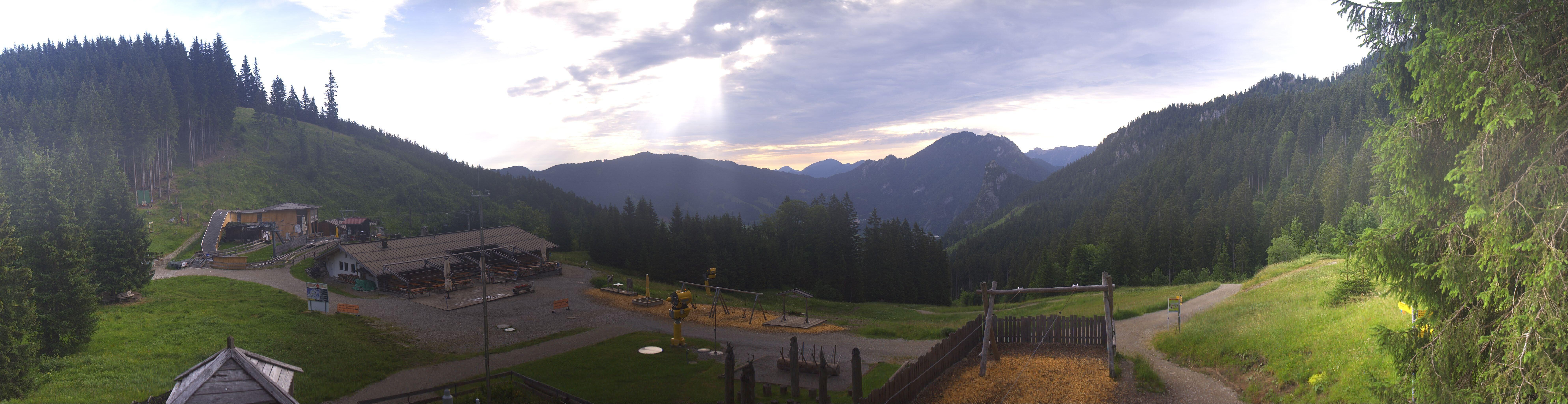 Archiv Foto Webcam Oberammergau - Kolbensattelhütte