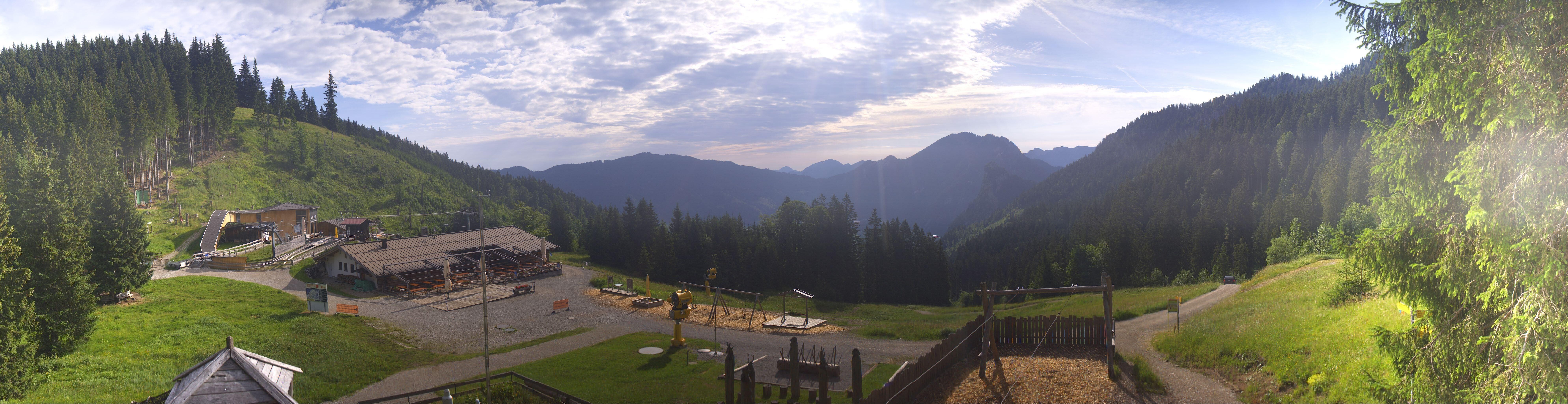 Archiv Foto Webcam Oberammergau - Kolbensattelhütte
