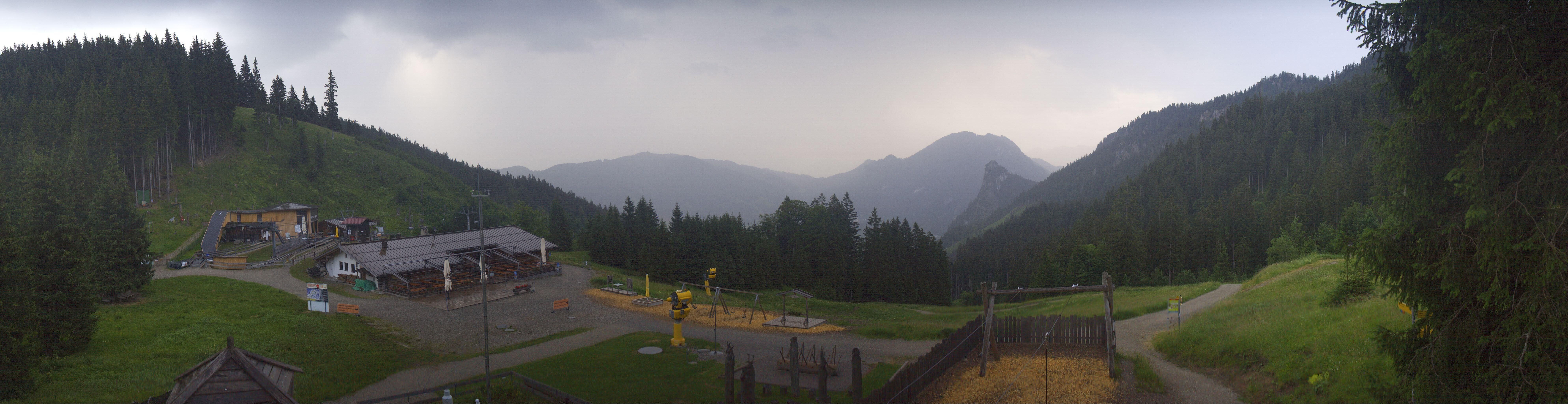 Archiv Foto Webcam Oberammergau - Kolbensattelhütte