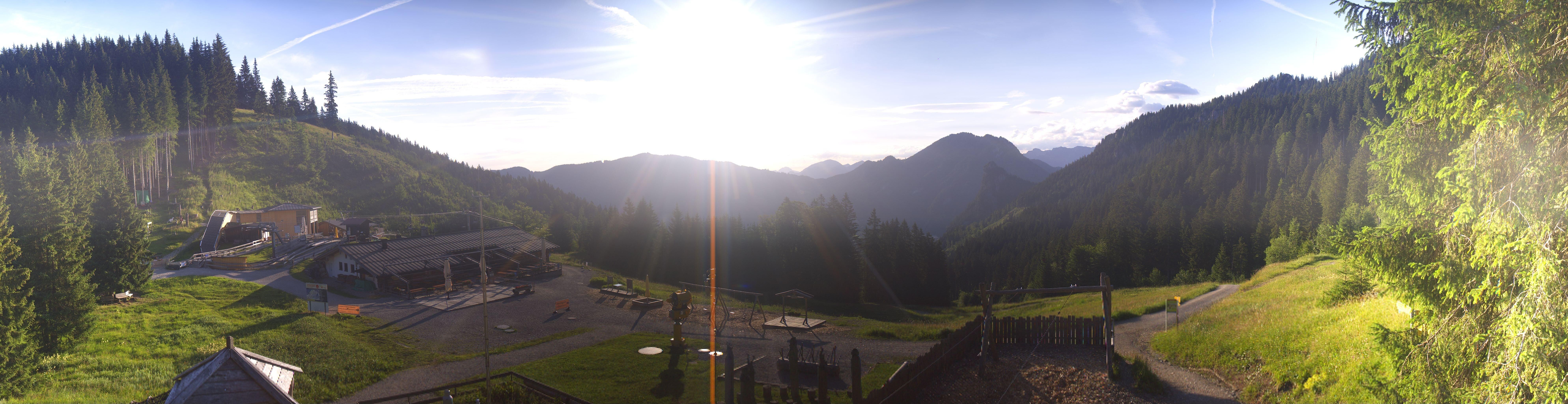 Archiv Foto Webcam Oberammergau - Kolbensattelhütte