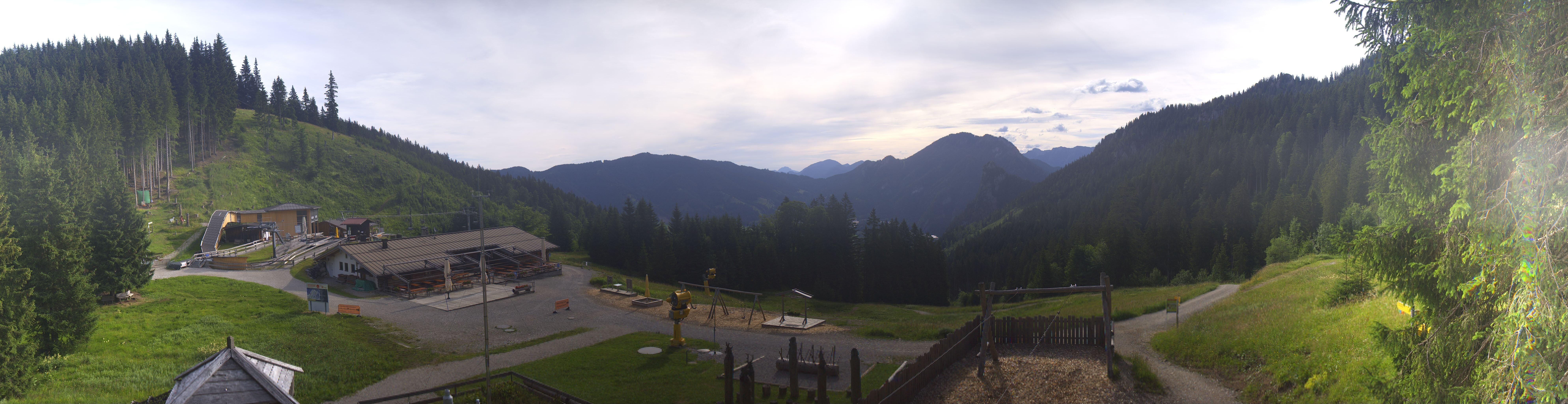 Archived image Webcam Oberammergau - Mountain hut Kolbensattel