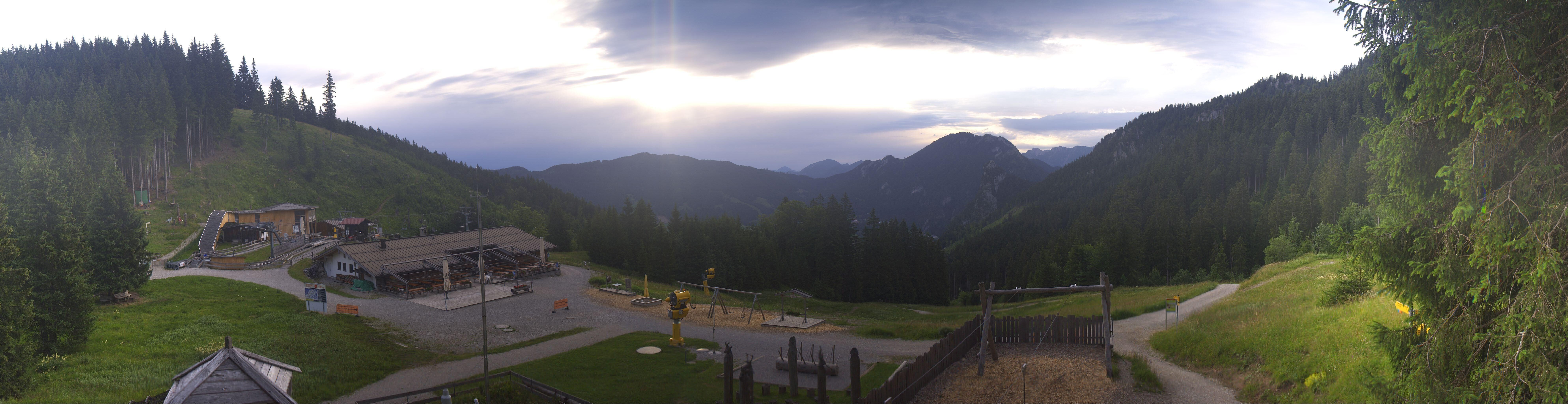 Archiv Foto Webcam Oberammergau - Kolbensattelhütte