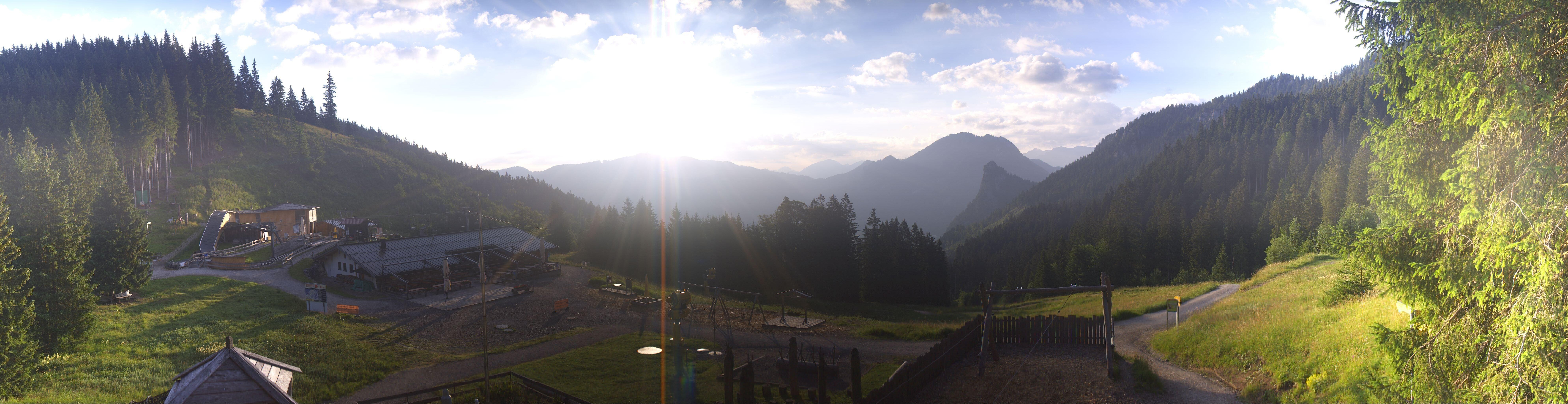 Archived image Webcam Oberammergau - Mountain hut Kolbensattel
