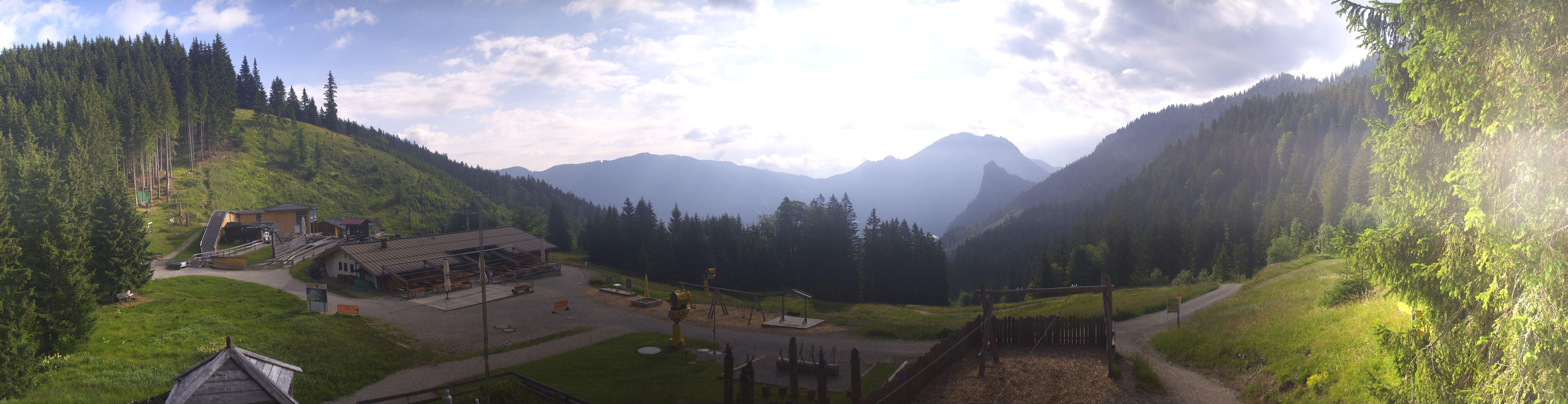 Archived image Webcam Oberammergau - Mountain hut Kolbensattel