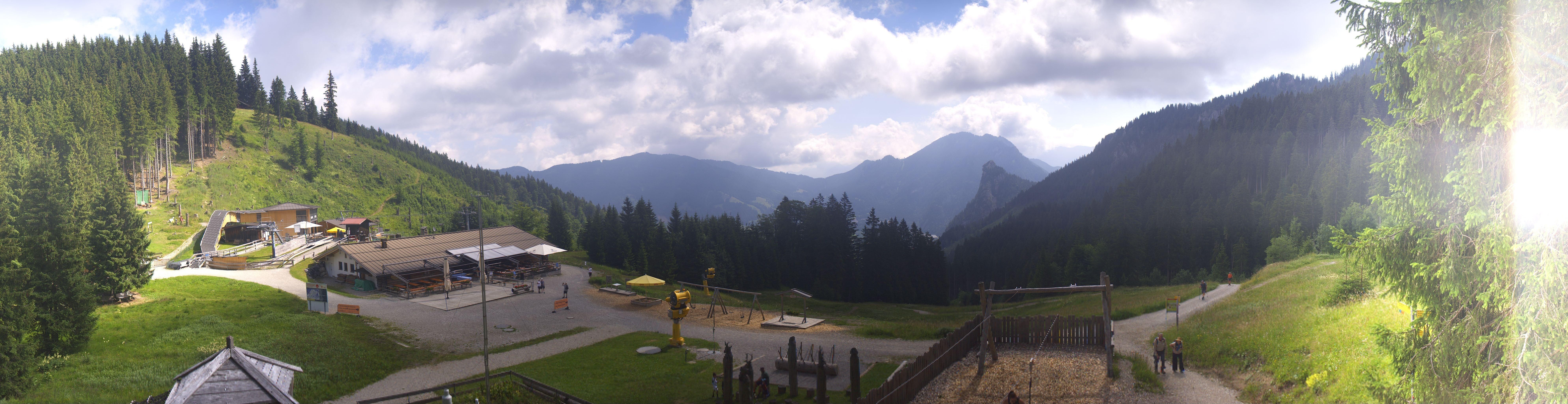 Archived image Webcam Oberammergau - Mountain hut Kolbensattel