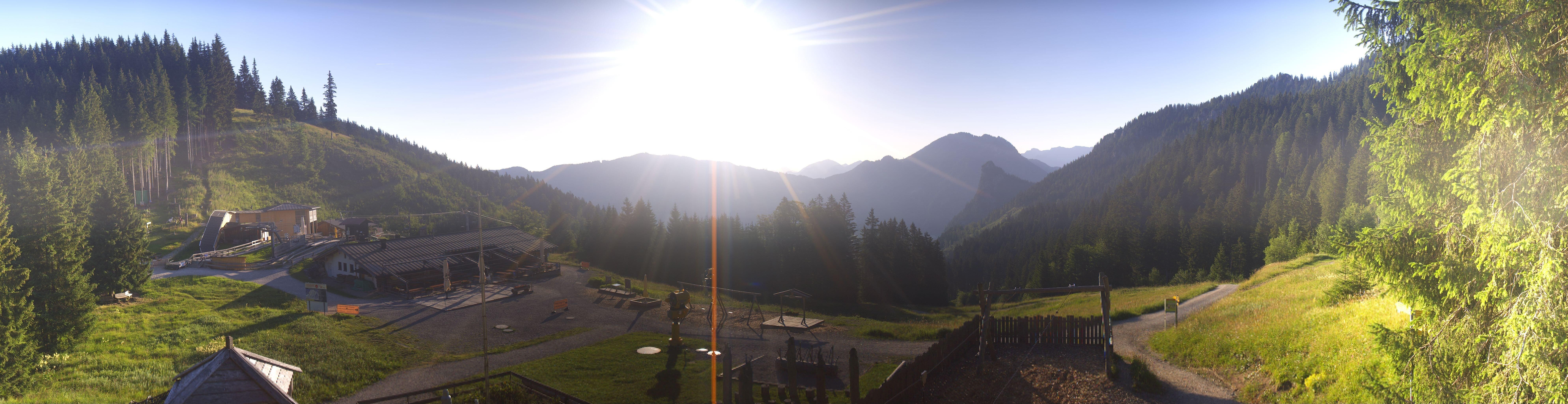 Archived image Webcam Oberammergau - Mountain hut Kolbensattel