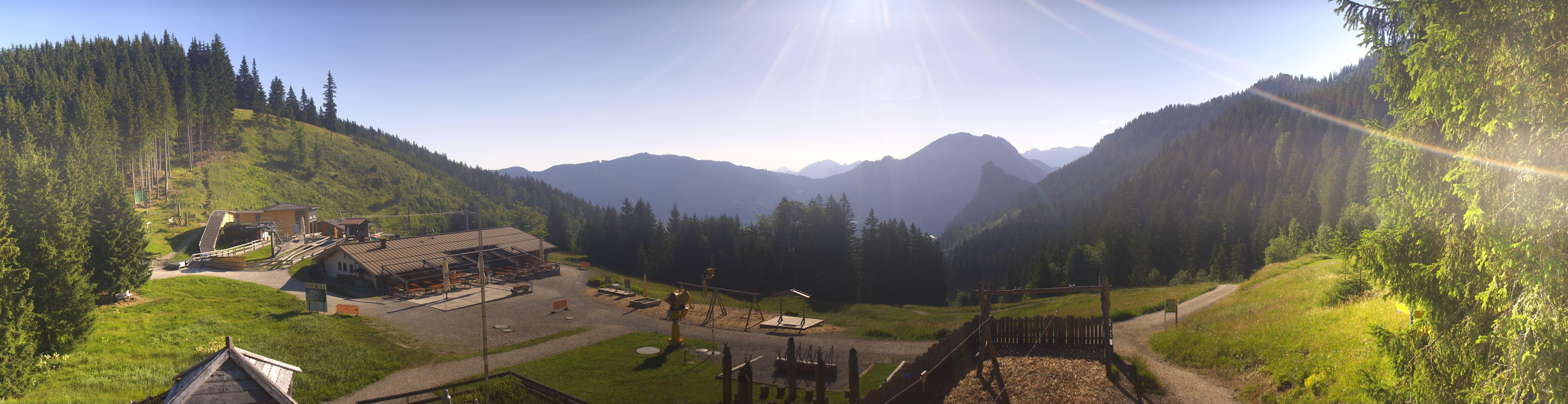 Archived image Webcam Oberammergau - Mountain hut Kolbensattel