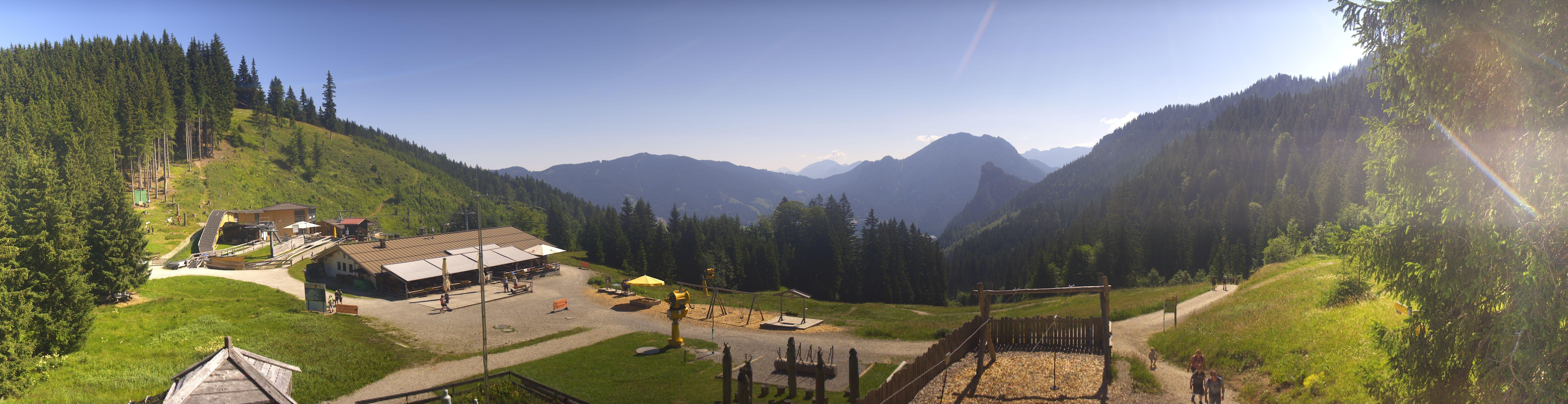 Archived image Webcam Oberammergau - Mountain hut Kolbensattel