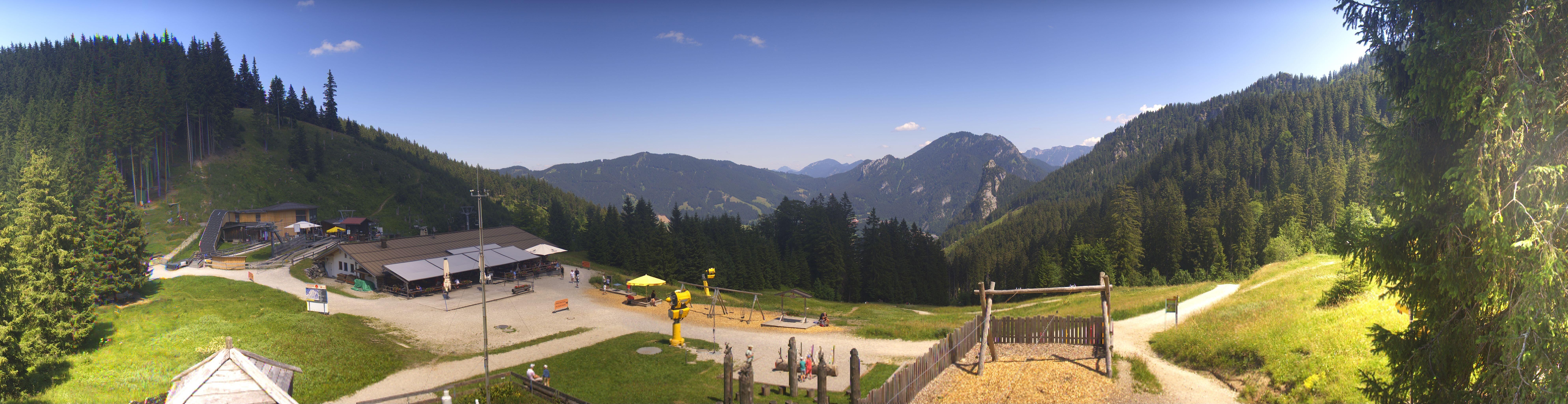 Archived image Webcam Oberammergau - Mountain hut Kolbensattel