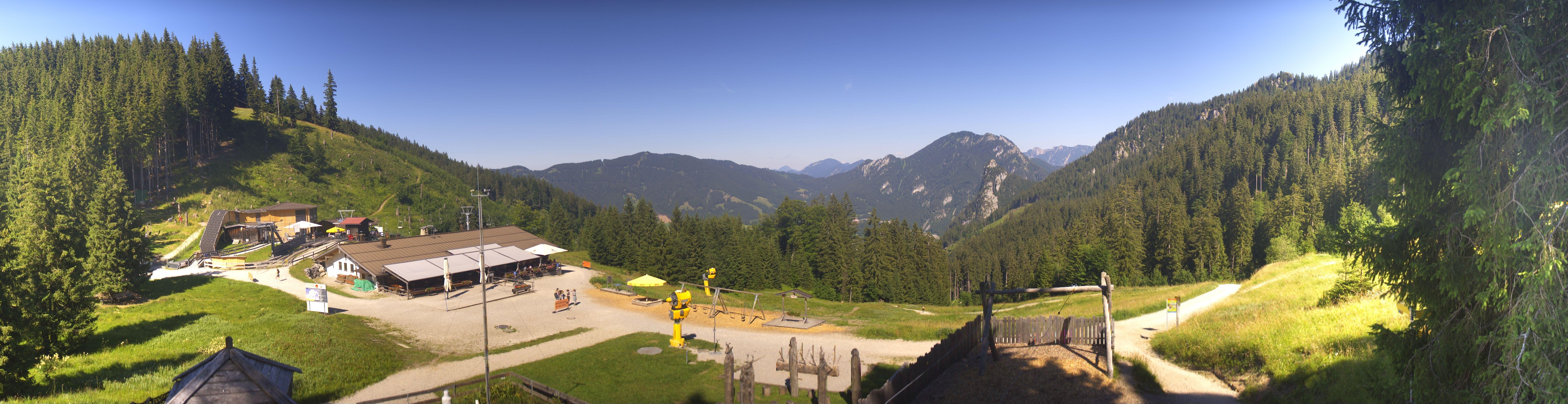 Archived image Webcam Oberammergau - Mountain hut Kolbensattel