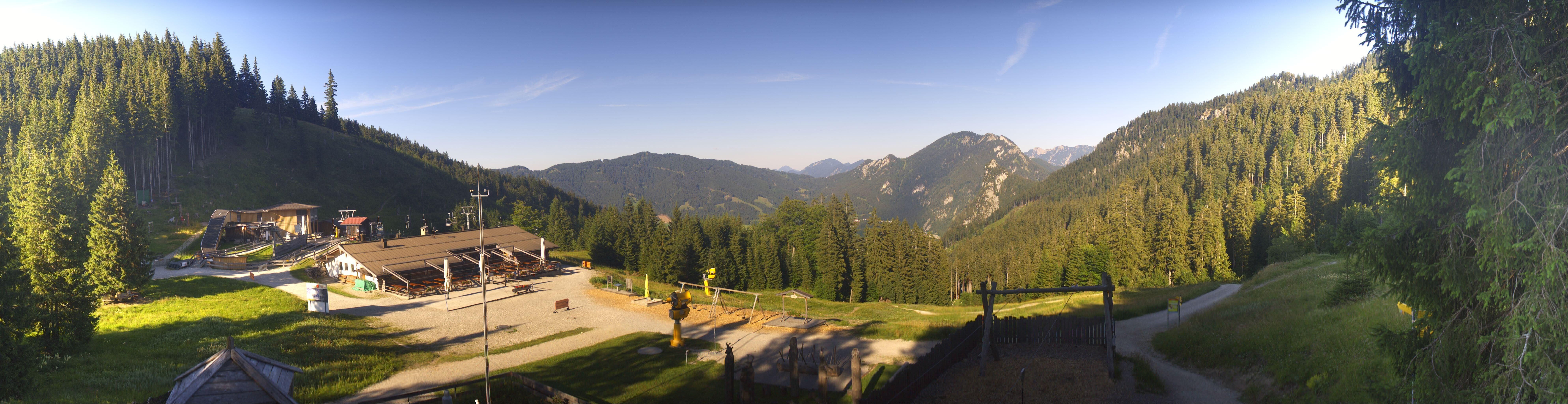 Archived image Webcam Oberammergau - Mountain hut Kolbensattel