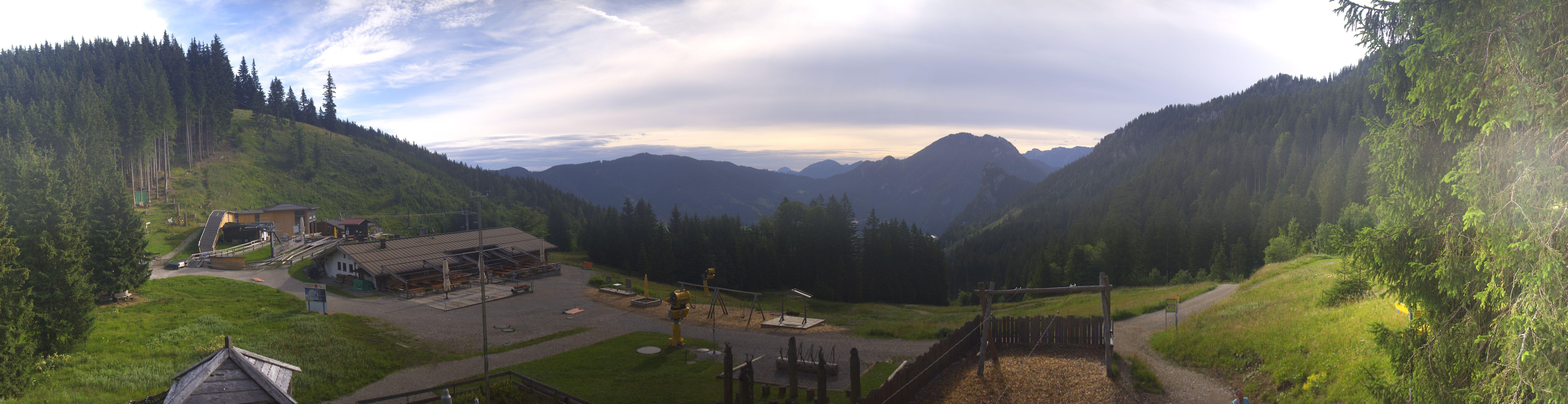 Archived image Webcam Oberammergau - Mountain hut Kolbensattel